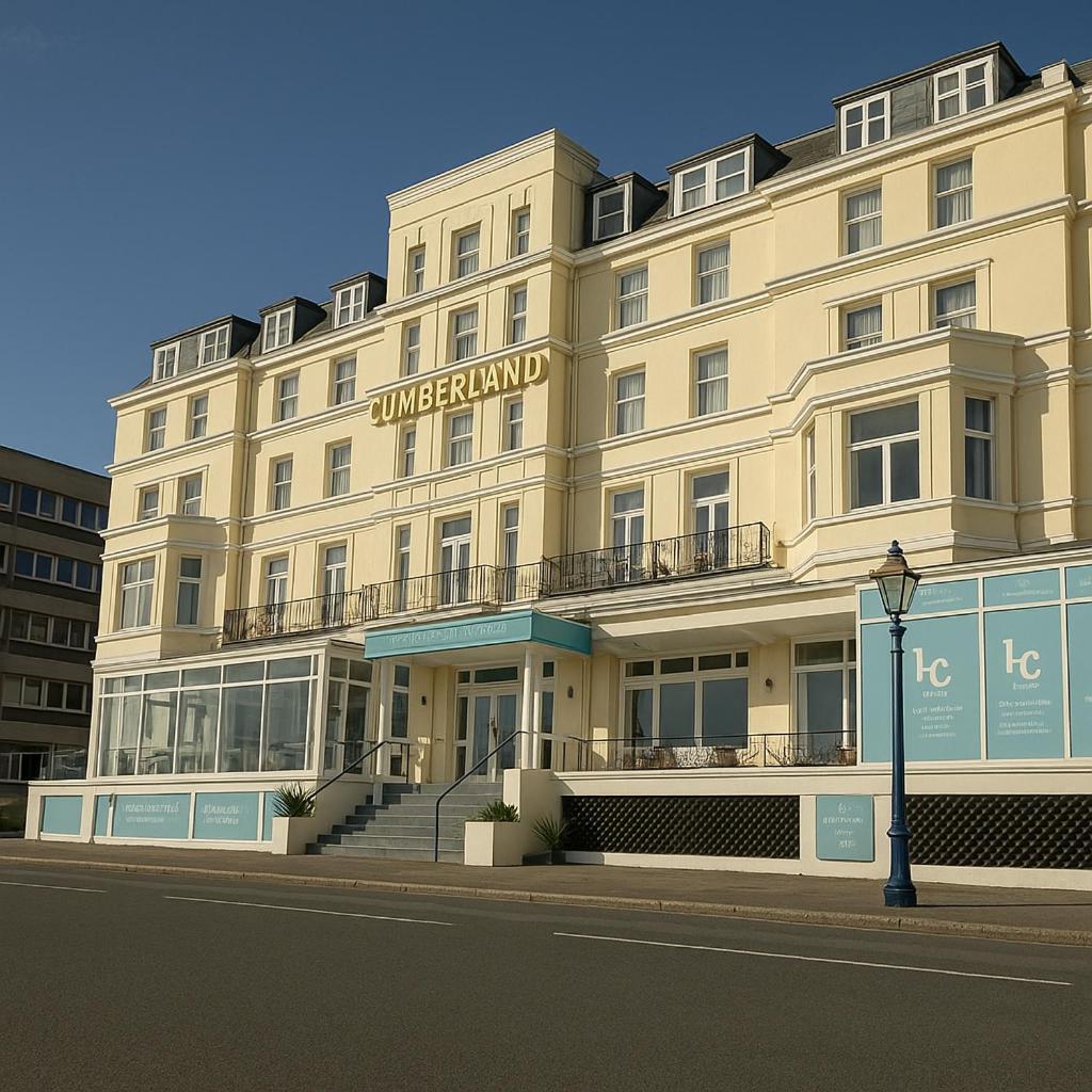 The Cumberland Hotel イーストボーン エクステリア 写真